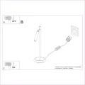 Lampa biurkowa PASTELO biała SL.1468 Sollux Lighting