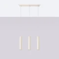 Lampa wisząca LAGOS 3L beżowa SL.1481 Sollux Lighting