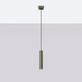 Lampa wisząca LAGOS 1 zielona oliwka SL.1484 Sollux Lighting