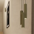 Lampa wisząca LAGOS 2 zielona oliwka SL.1485 Sollux Lighting