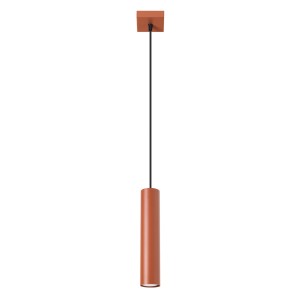 Lampa wisząca LAGOS 1 ochra czerwona SL.1489 Sollux Lighting