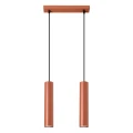 Lampa wisząca LAGOS 2 ochra czerwona SL.1490 Sollux Lighting