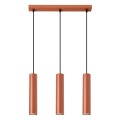 Lampa wisząca LAGOS 3L ochra czerwona SL.1491 Sollux Lighting