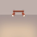 Plafon RING 2 ochra czerwona SL.1507 Sollux Lighting