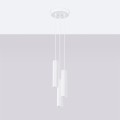 Lampa wisząca KARBON 3P biały SL.1538 Sollux Lighting