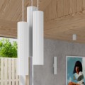 Plafon KARBON 6L biały SL.1547 Sollux Lighting