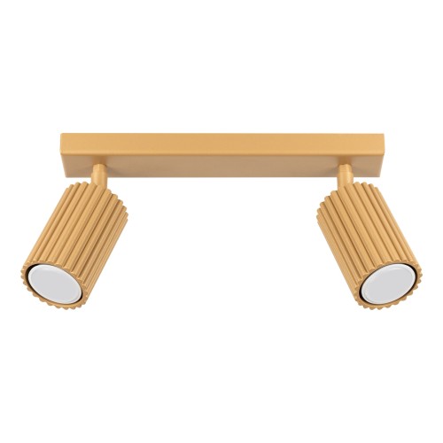 Plafon KARBON 2 złoty SL.1561 Sollux Lighting