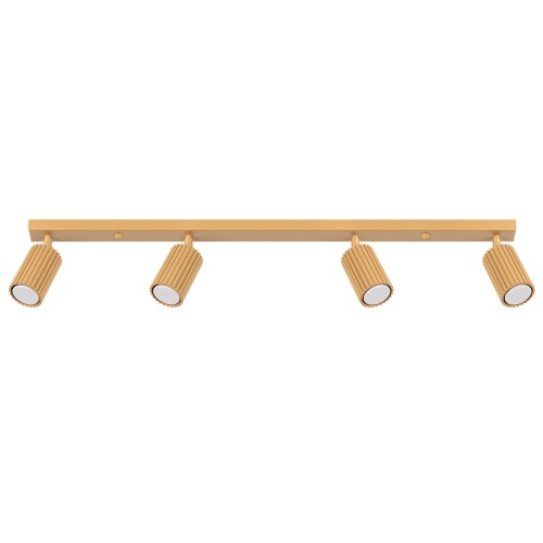 Plafon KARBON 4L złoty SL.1565 Sollux Lighting