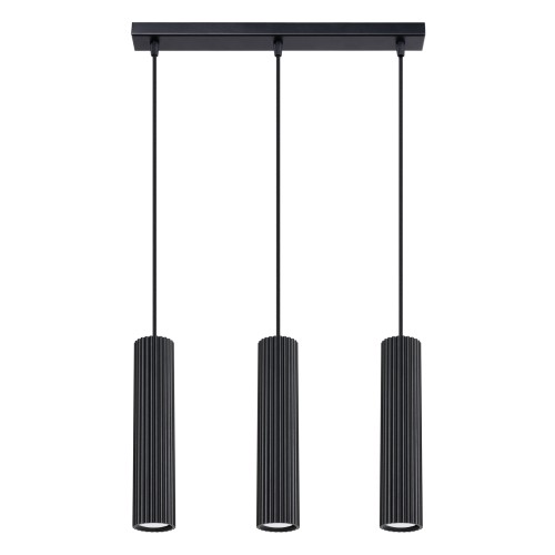 Lampa wisząca KARBON 3L czarny SL.1575 Sollux Lighting