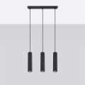 Lampa wisząca KARBON 3L czarny SL.1575 Sollux Lighting