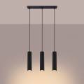 Lampa wisząca KARBON 3L czarny SL.1575 Sollux Lighting