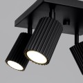 Plafon KARBON 4 czarny SL.1583 Sollux Lighting
