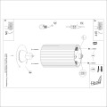 Plafon KARBON 10 beżowy SL.1587 Sollux Lighting