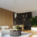 Lampa wisząca KARBON 3P beżowy SL.1595 Sollux Lighting