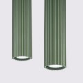 Lampa wisząca KARBON 2 zielona oliwka SL.1612 Sollux Lighting