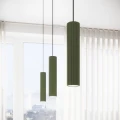 Lampa wisząca KARBON 2 zielona oliwka SL.1612 Sollux Lighting
