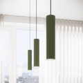 Plafon KARBON 4L zielony oliwkowy SL.1622 Sollux Lighting