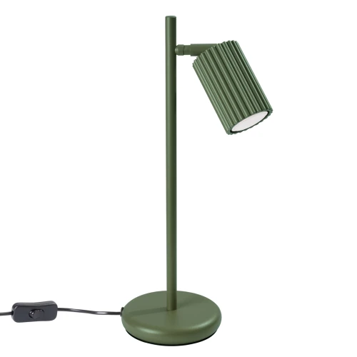 Lampa biurkowa KARBON zielona oliwka SL.1624 Sollux Lighting