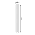 Plafon KARBON 60 ochra czerwona SL.1629 Sollux Lighting