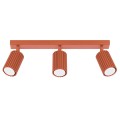 Plafon KARBON 3L ochra czerwona SL.1638 Sollux Lighting