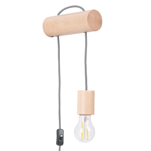 Kinkiet NIMBI E27 z włącznikiem SL.1644 Sollux Lighting