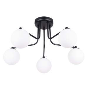 Żyrandol ASTRAL 5 czarny SL.1663 Sollux Lighting