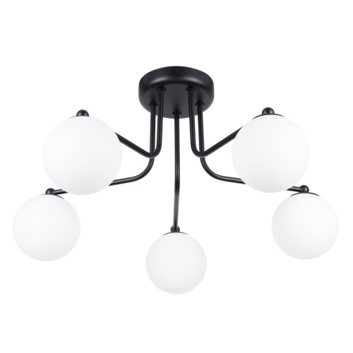 Żyrandol ASTRAL 5 czarny SL.1663 Sollux Lighting