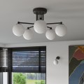 Żyrandol ASTRAL 5 czarny SL.1663 Sollux Lighting