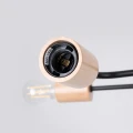 Żyrandol TIMBO 6 czarny SL.1670 Sollux Lighting