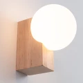 Kinkiet BULBO naturalne drewno SL.1682 Sollux Lighting