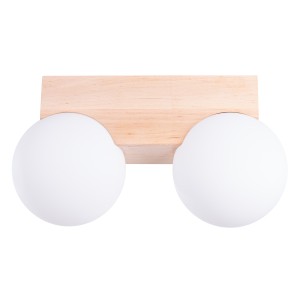 Plafon BULBO 2 naturalne drewno SL.1683 Sollux Lighting