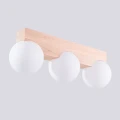 Plafon BULBO 3 naturalne drewno SL.1684 Sollux Lighting