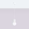 Lampa wisząca HALO 1 biała SL.1709 Sollux Lighting