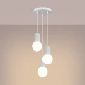 Lampa wisząca HALO 3P biała SL.1710 Sollux Lighting