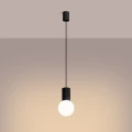 Lampa wisząca HALO 1 czarna SL.1714 Sollux Lighting