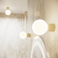 Kinkiet HALO beżowy IP44 SL.1717 Sollux Lighting