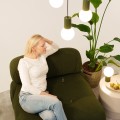 Kinkiet HALO zielony oliwkowy IP44 SL.1722 Sollux Lighting