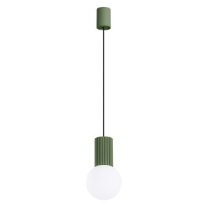 Lampa wisząca HALO 1 zielona oliwka SL.1724 Sollux Lighting