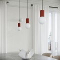 Lampa biurkowa HALO ochra czerwona SL.1731 Sollux Lighting