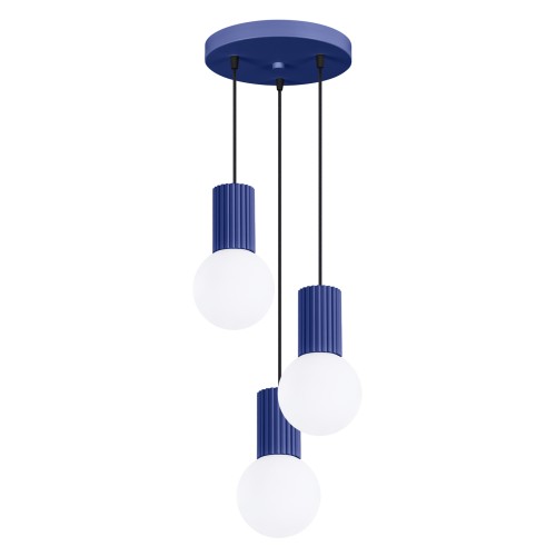 Lampa wisząca HALO 3P ultramaryna SL.1740 Sollux Lighting