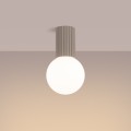Plafon HALO taupe IP44 SL.1743 Sollux Lighting
