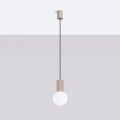 Lampa wisząca HALO 1 taupe SL.1744 Sollux Lighting