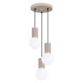 Lampa wisząca HALO 3P taupe SL.1745 Sollux Lighting