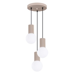Lampa wisząca HALO 3P taupe SL.1745 Sollux Lighting