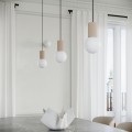 Lampa wisząca HALO 3P taupe SL.1745 Sollux Lighting