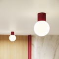 Plafon HALO burgund IP44 SL.1748 Sollux Lighting