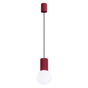 Lampa wisząca HALO 1 burgund SL.1749 Sollux Lighting