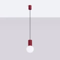 Lampa wisząca HALO 1 burgund SL.1749 Sollux Lighting