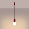 Lampa wisząca HALO 1 burgund SL.1749 Sollux Lighting