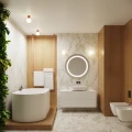 Kinkiet HALO brzoskwiniowy IP44 SL.1752 Sollux Lighting